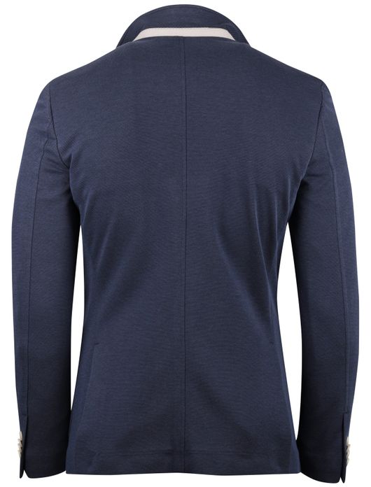 Portofino colbert donkerblauw pochet