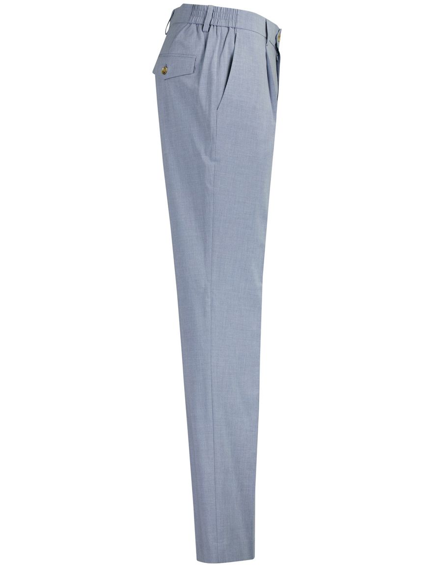 Lichtblauwe pantalon Born With Appetite slim fit