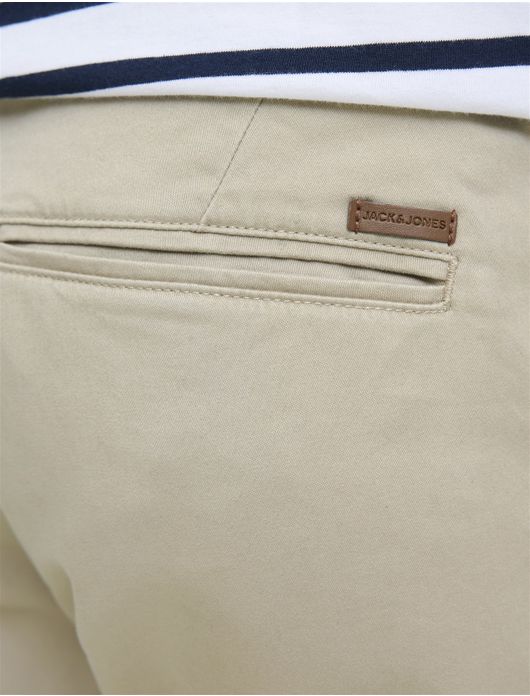 jack & jones regular fit korte broek beige
