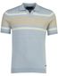 Scotland Blue Avan Knitted poloshirt lichtblauw
