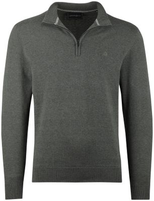 Scotland Blue donkergroene trui Scotland Blue normale fit