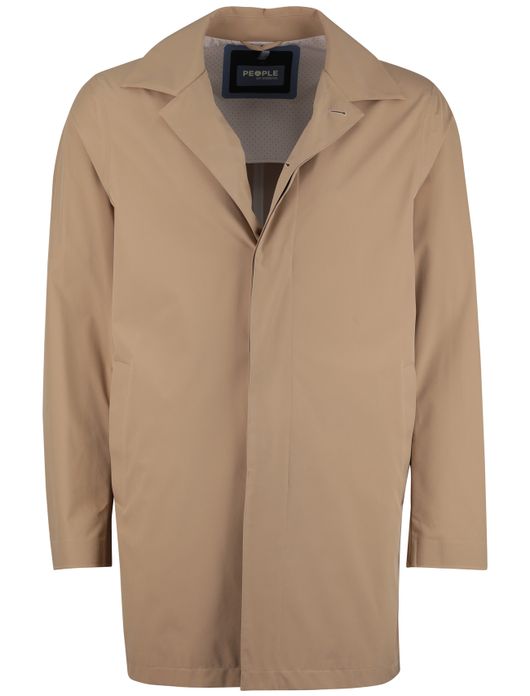 People of Shibuya tussenjas beige half lang