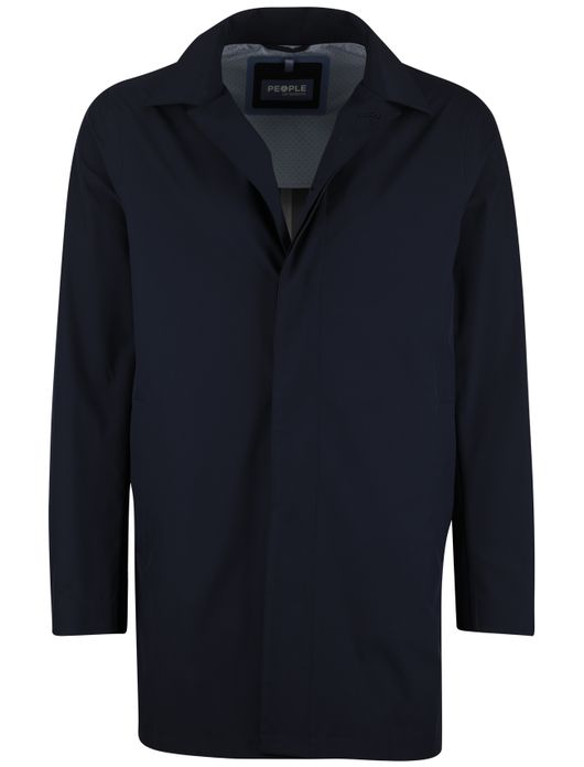 People of Shibuya tussenjas donkerblauw half lang