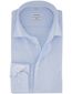 Lichtblauw overhemd Seidensticker Slim Fit katoen strijkvrij