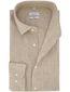 Linnen overhemd Seidensticker beige slim fit
