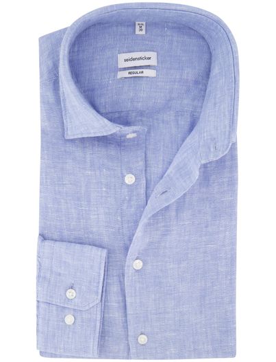 Seidensticker Regular fit overhemd Seidensticker lichtblauw