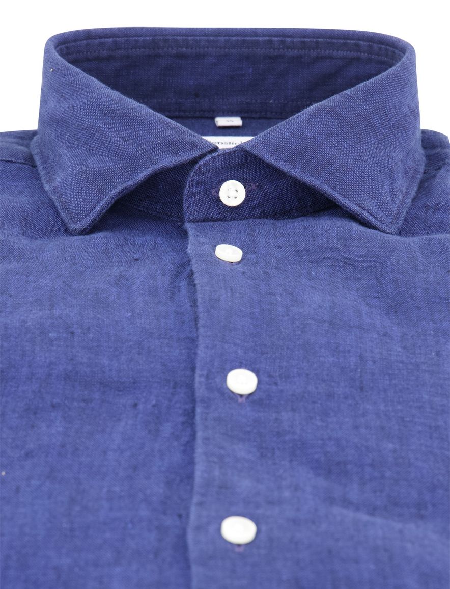 Normale fit overhemd blauw Seidensticker