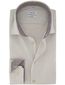 Beige overhemd Seidensticker Slim Fit strijkvrij katoen