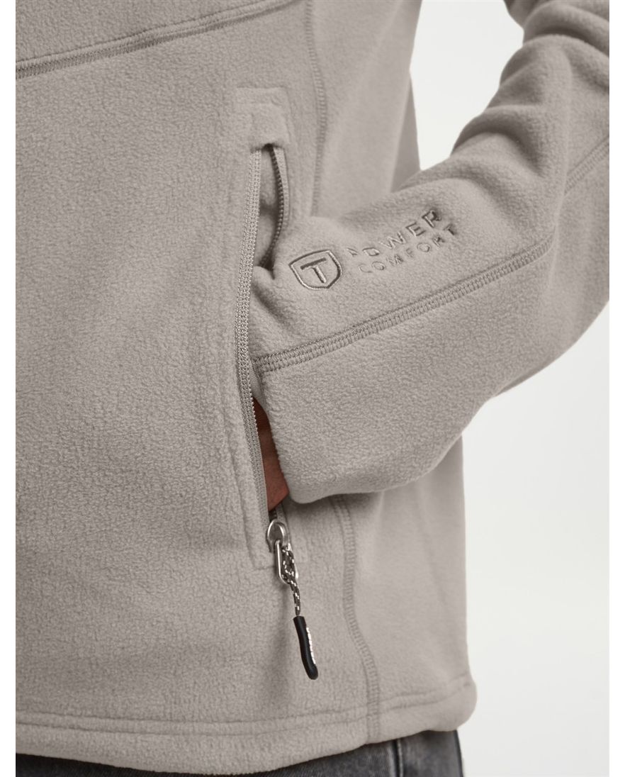 Tenson fleese vest beige normale dit