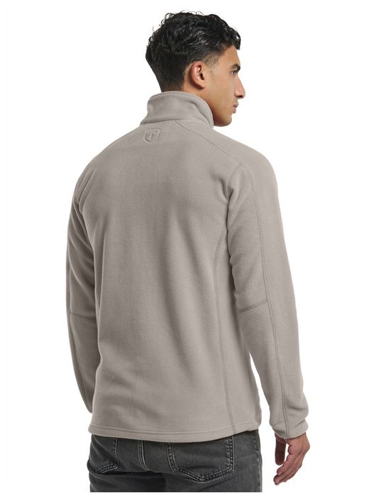 Tenson vest beige fleece gemeleerd