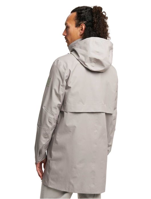 Tenson lange jas beige waterdicht