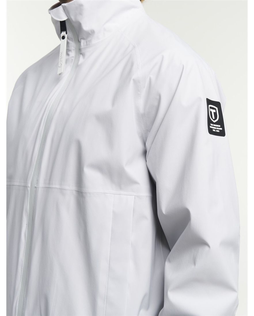 Tenson softshell jas grijs capuchon