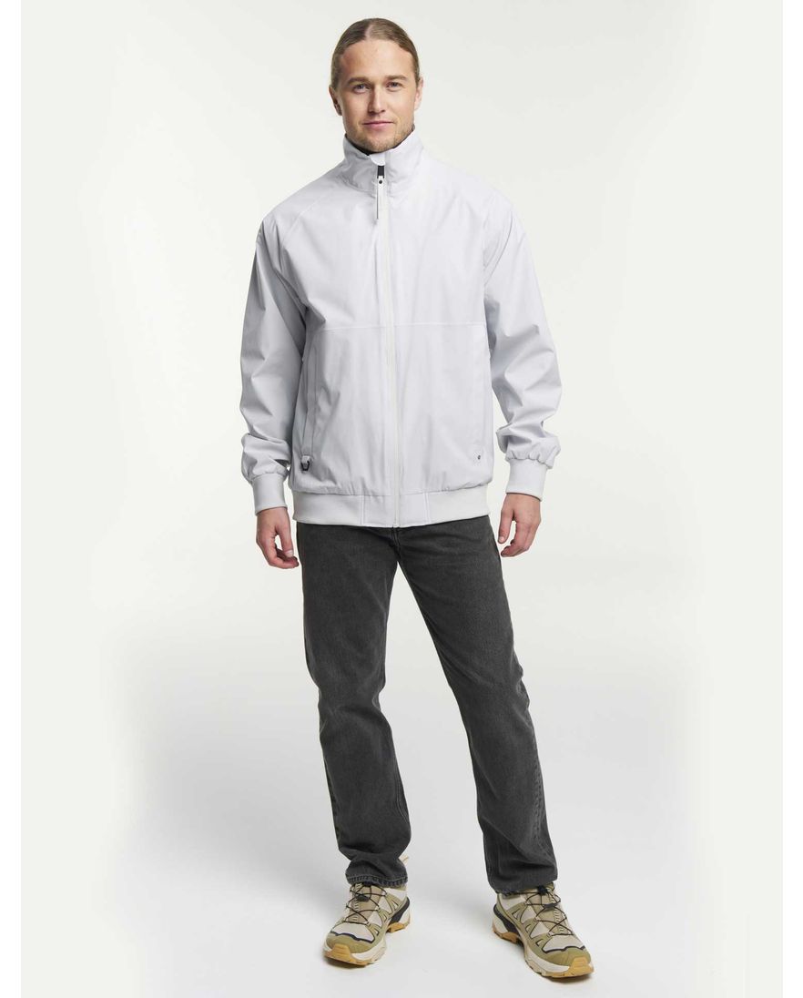 Tenson softshell jas grijs capuchon