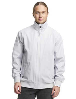 Tenson Softshell jas Tenson grijs waterafstotend met capuchon