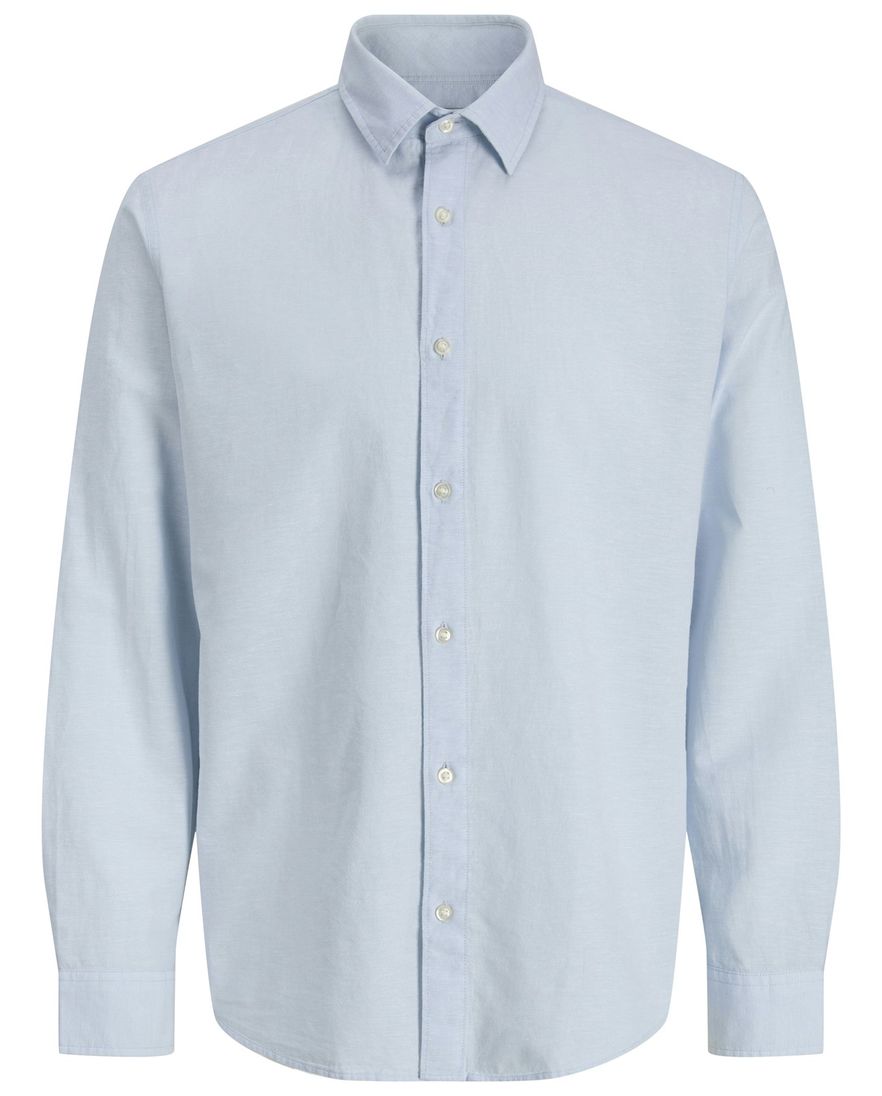 Jack & Jones Plus Size overhemd lichtblauw