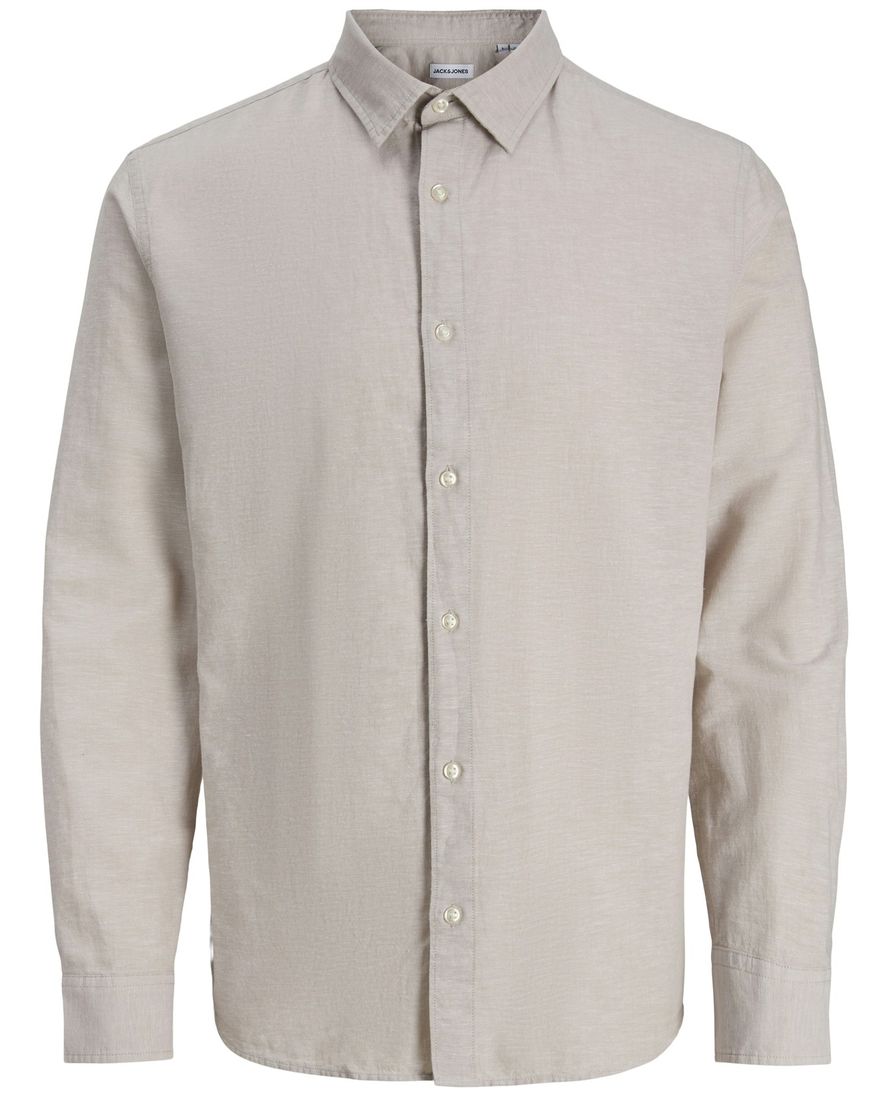 Jack & Jones Plus Size overhemd beige