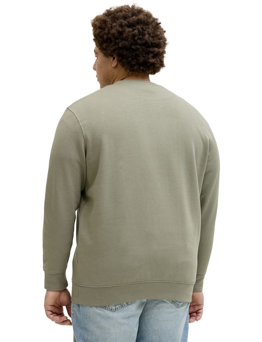 Groene sweater Jack & Jones Plus Size ronde hals