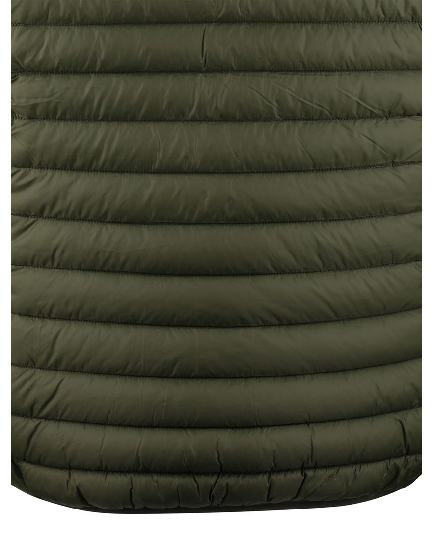 Save the Duck zomerjas donkergroen gewatteerd capuchon