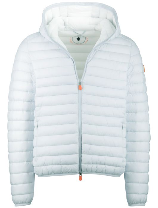 Save the Duck jas grijs met capuchon