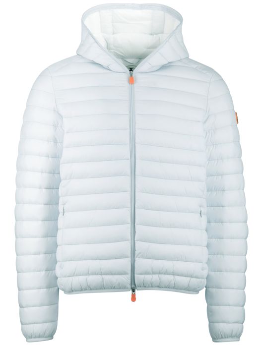 Save the Duck jas grijs met capuchon