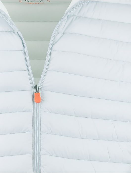 Save the Duck jas grijs met capuchon