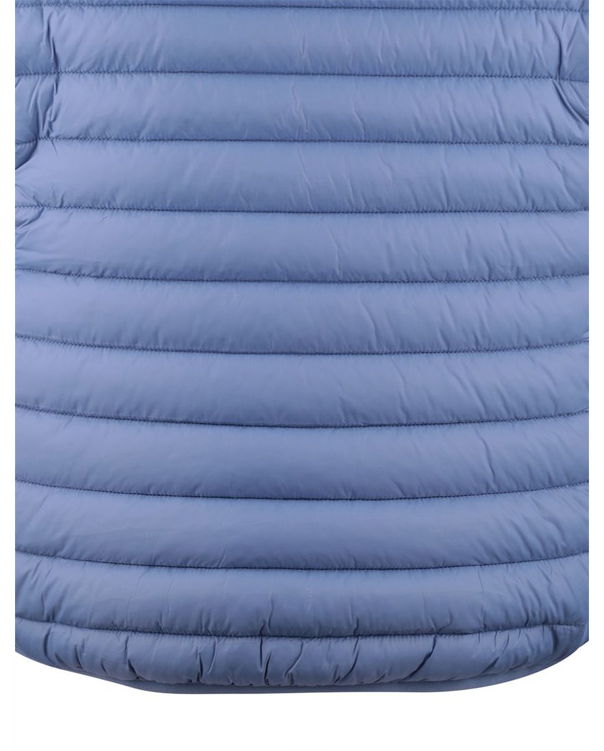 Save the Duck zomerjas lichtblauw gewatteerd capuchon