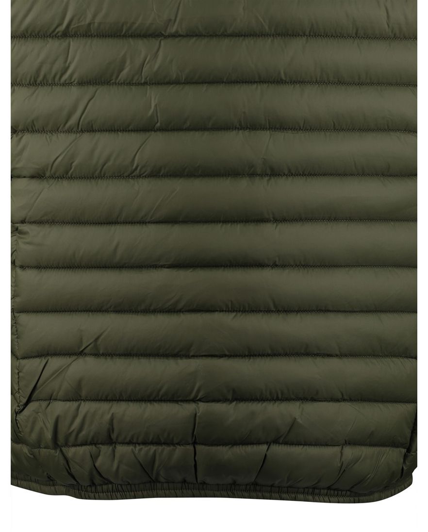 Save the Duck zomerjas donkergroen gewatteerd ritszakken