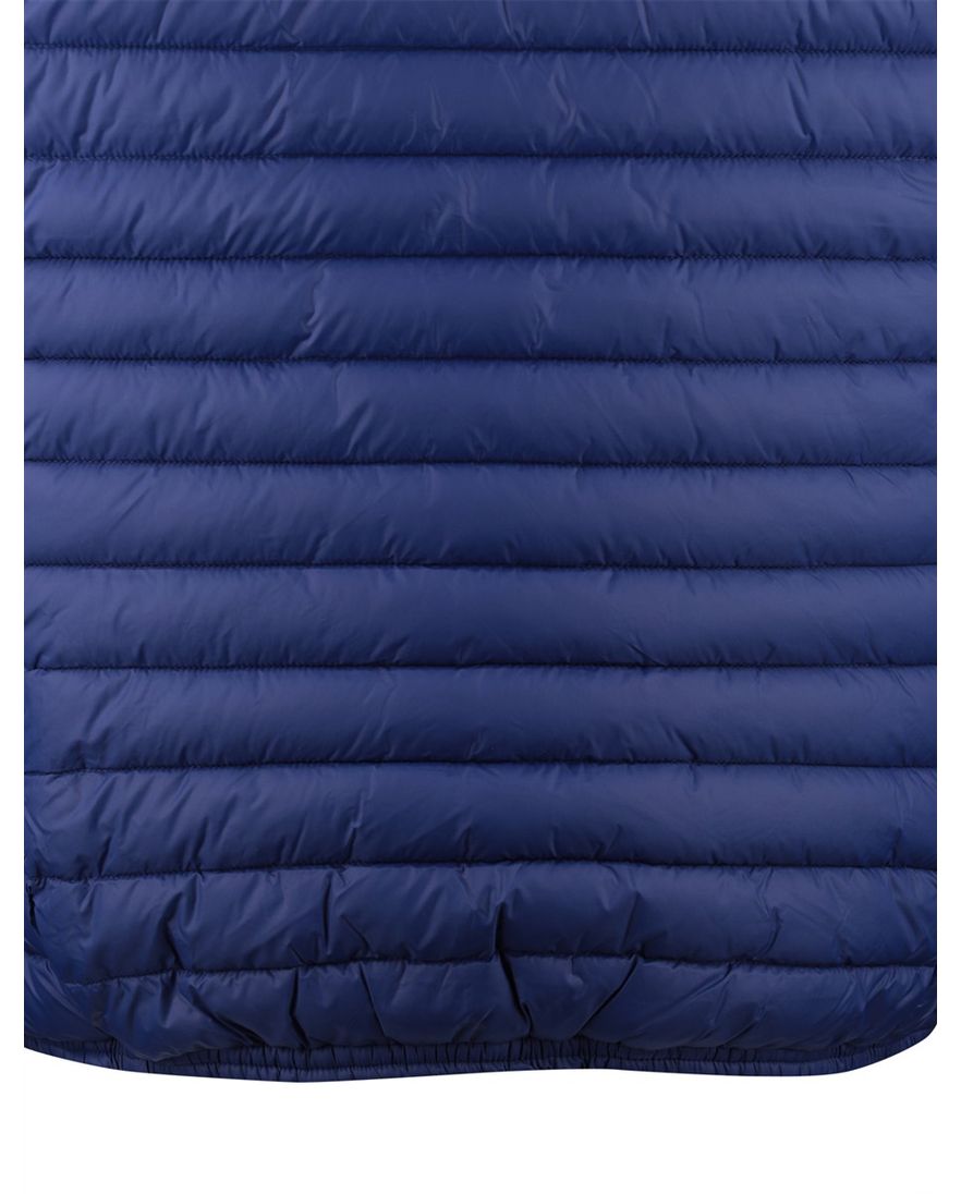 Save the Duck zomerjas blauw gewatteerd ritszakken