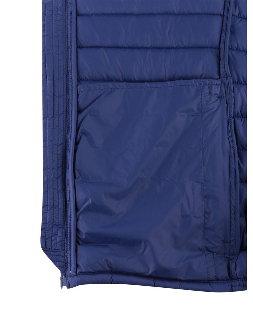 Save the Duck zomerjas blauw gewatteerd ritszakken