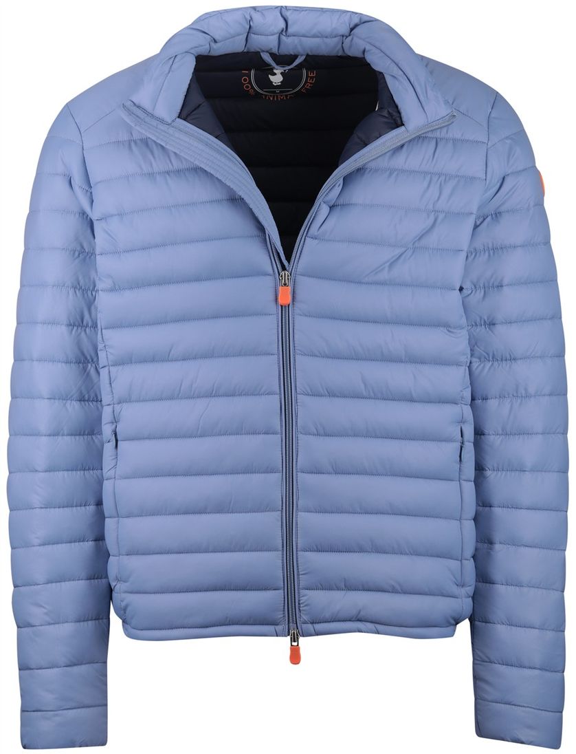 Lichtblauw zomerjas Save the Duck gewatteerd nylon