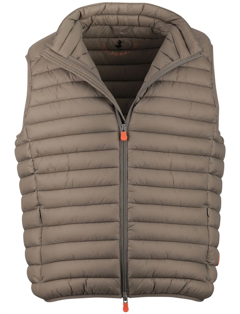 Khaki gewatteerde bodywarmer Save The Duck