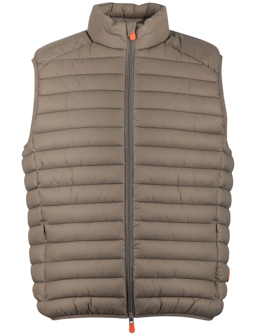 Khaki gewatteerde bodywarmer Save The Duck