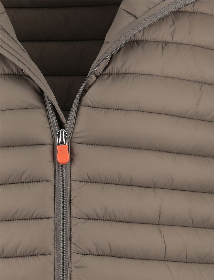 Khaki gewatteerde bodywarmer Save The Duck