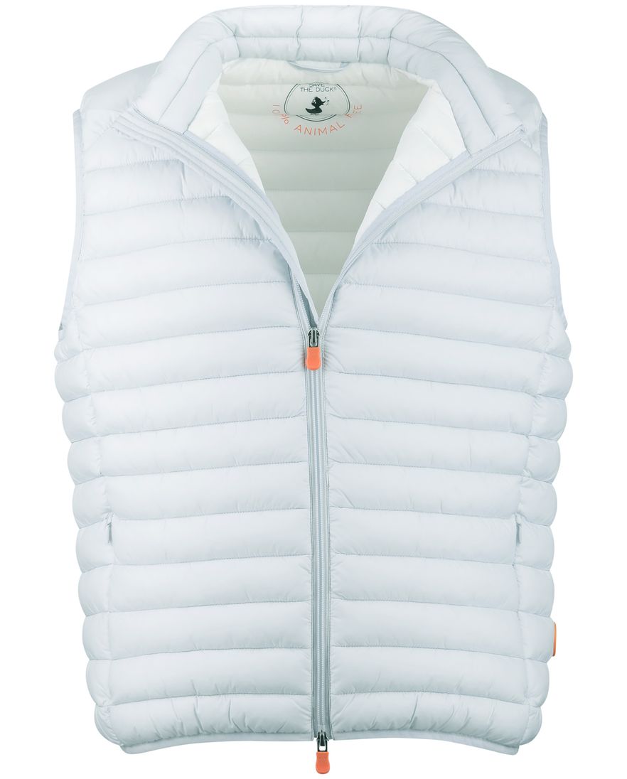 Save The Duck bodywarmer gewatteerd ijsblauw