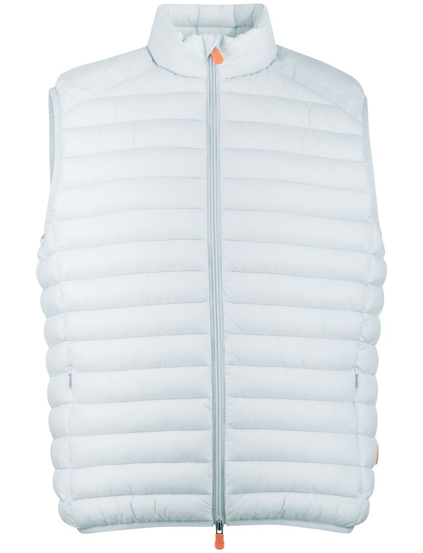 Ijsblauwe gewatteerde bodywarmer Save The Duck
