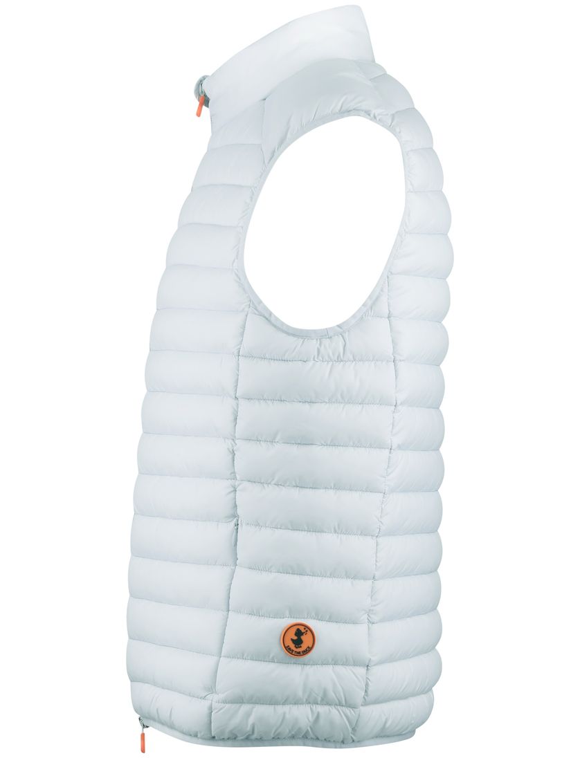 Ijsblauwe gewatteerde bodywarmer Save The Duck