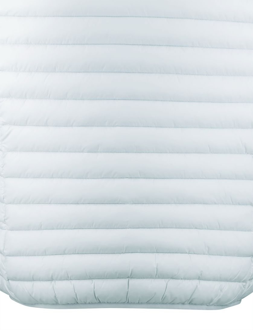 Ijsblauwe gewatteerde bodywarmer Save The Duck