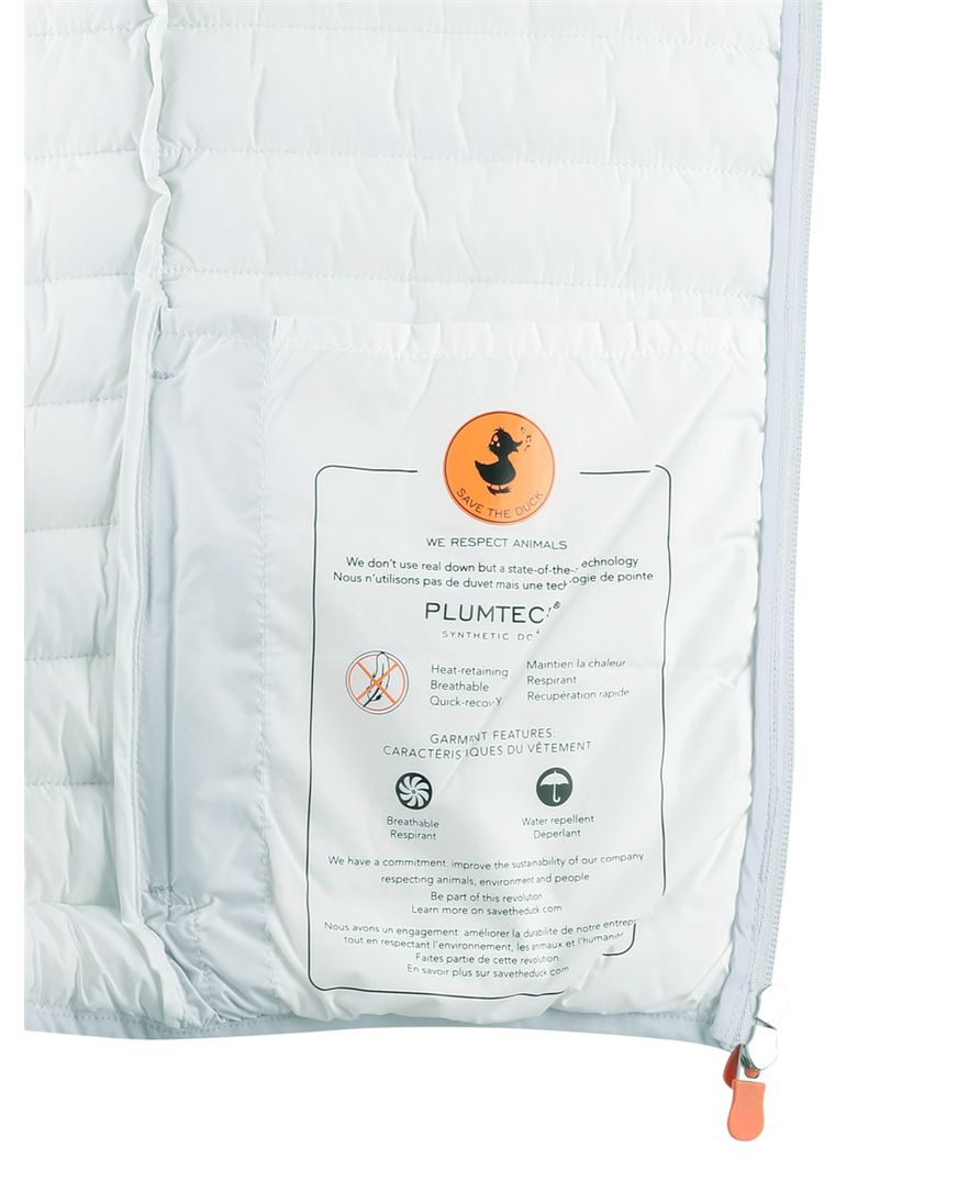 Save The Duck bodywarmer gewatteerd ijsblauw