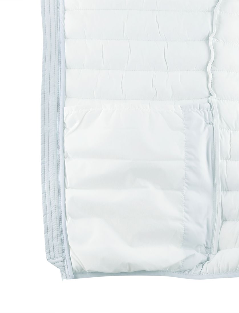 Ijsblauwe gewatteerde bodywarmer Save The Duck