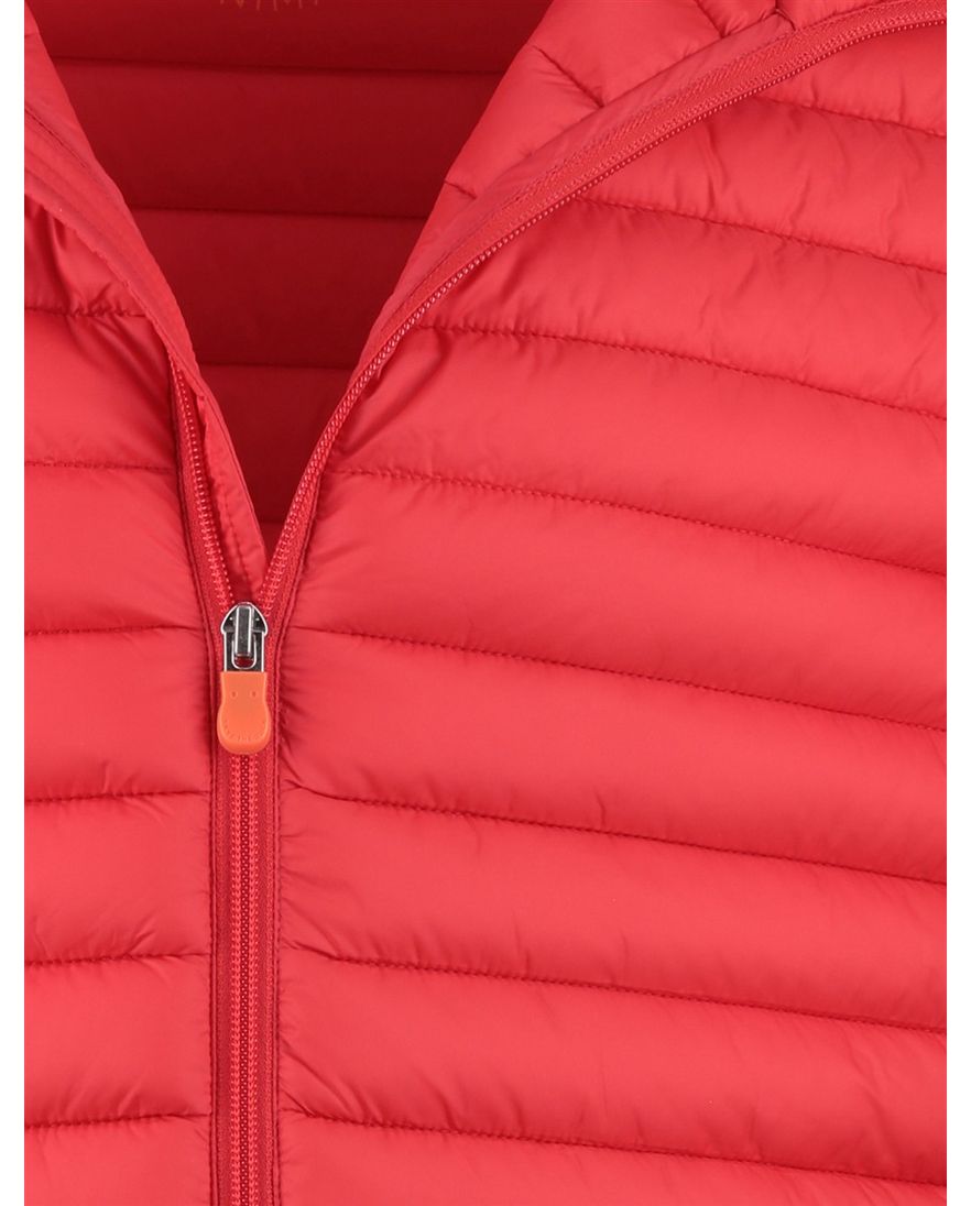 Save The Duck gewatteerde bodywarmer rood