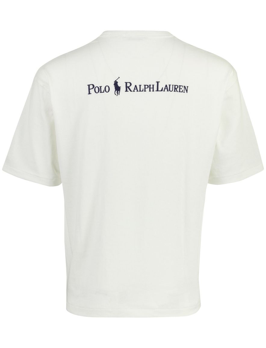 Polo Ralph Lauren t-shirt wit ronde hals backprint