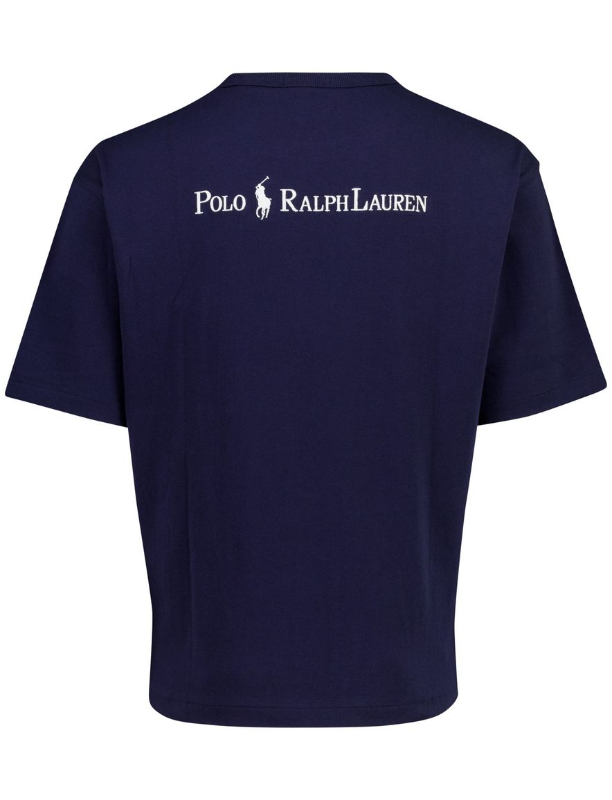 Polo Ralph Lauren t-shirt donkerblauw backprint