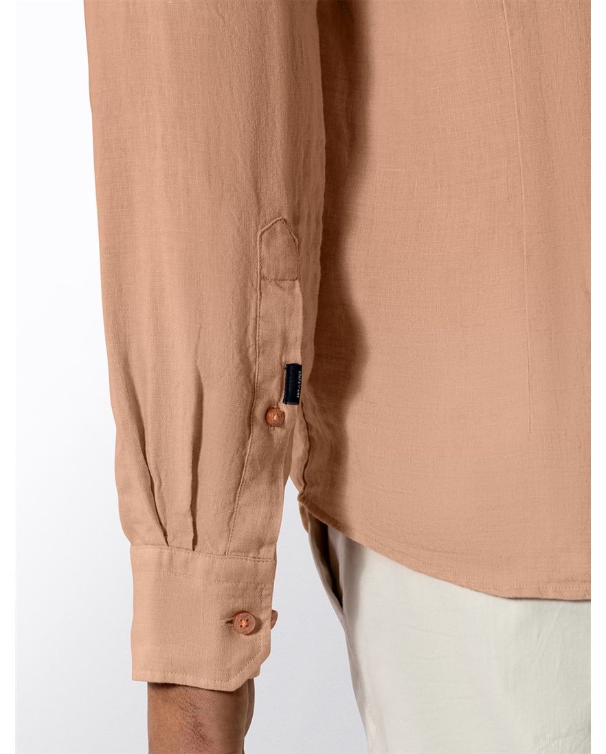 Oranje overhemd State of Art wijde fit