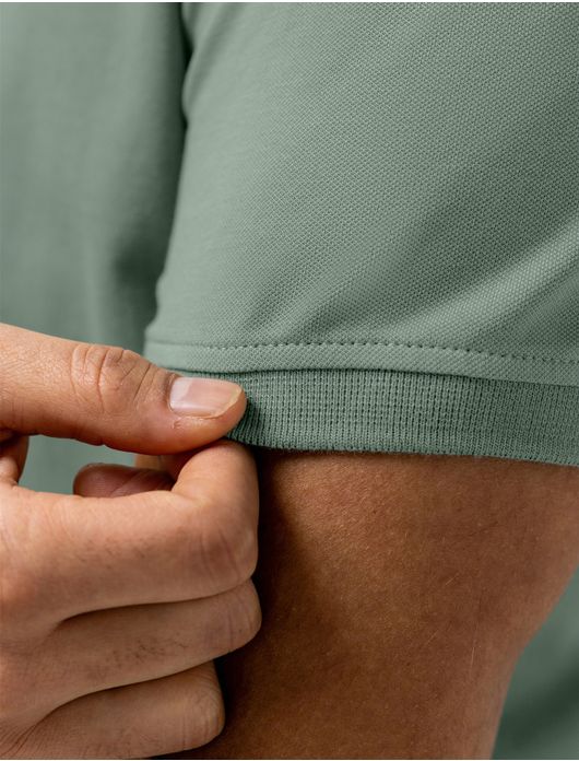 Polo State of Art groen Regular Fit