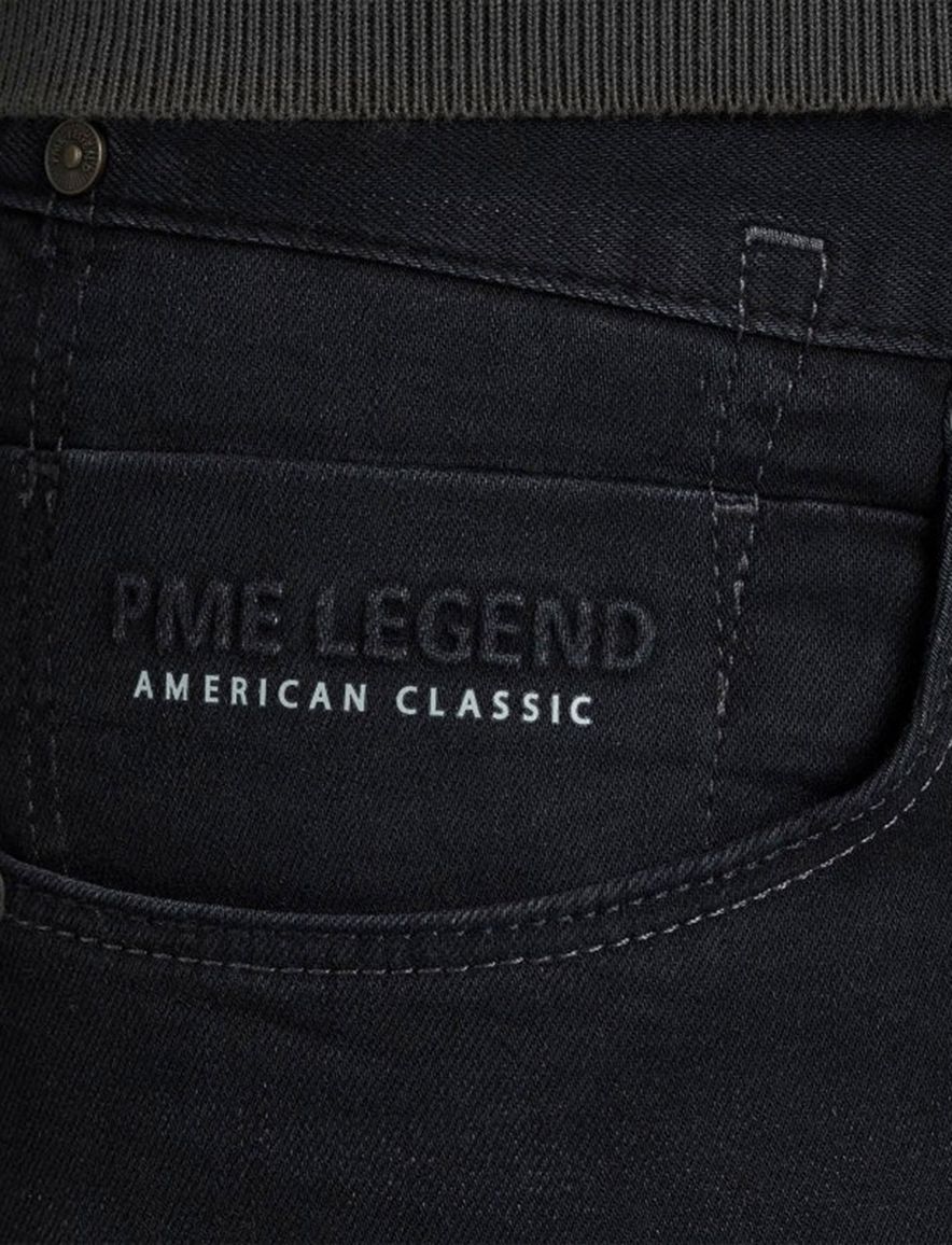 PME Legend Nightflight jeans zwart normale fit