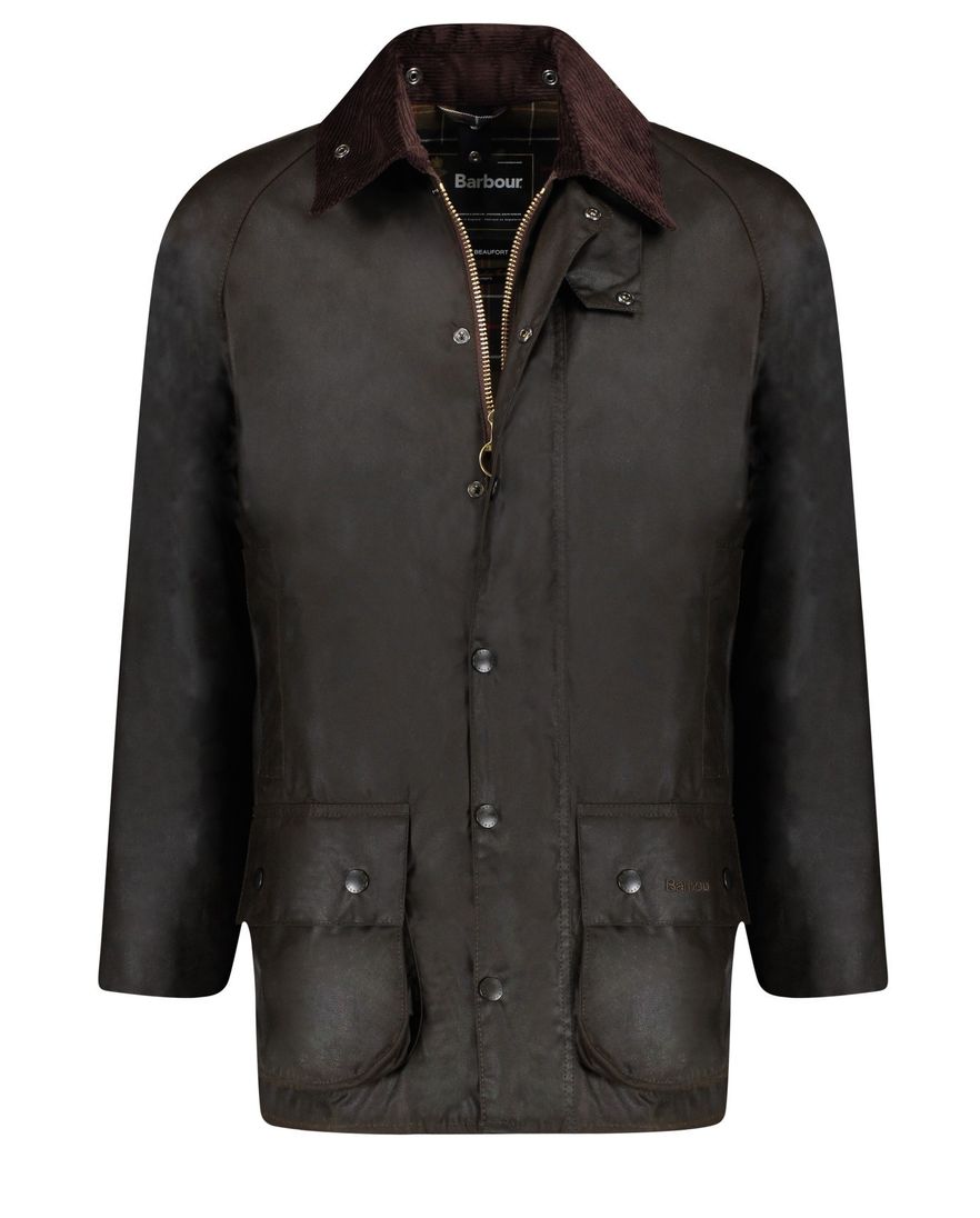 Barbour waxjas Classic Beaufort olijf