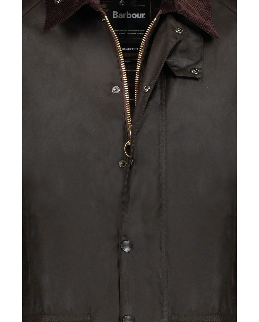 Barbour waxjas Classic Beaufort olijf