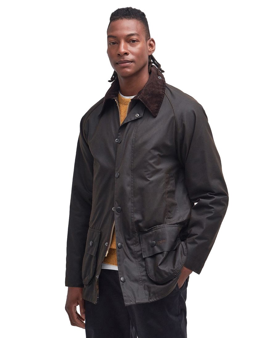 Barbour waxjas Classic Beaufort olijf