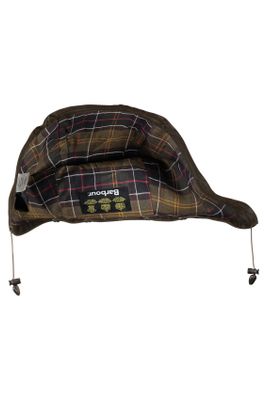 Barbour Barbour capuchon ruitjes groen katoen