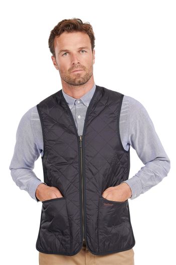 Barbour Barbour bodywarmer quilt inritsbaar Navy